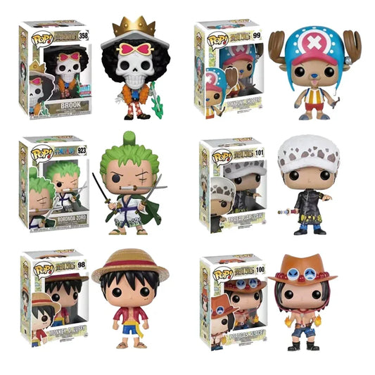 New Pop One Piece Figure Luffy Chopper AISI Luo Luffytaro Action Figure Anime Toy Decoration Collection Children Birthday Gift