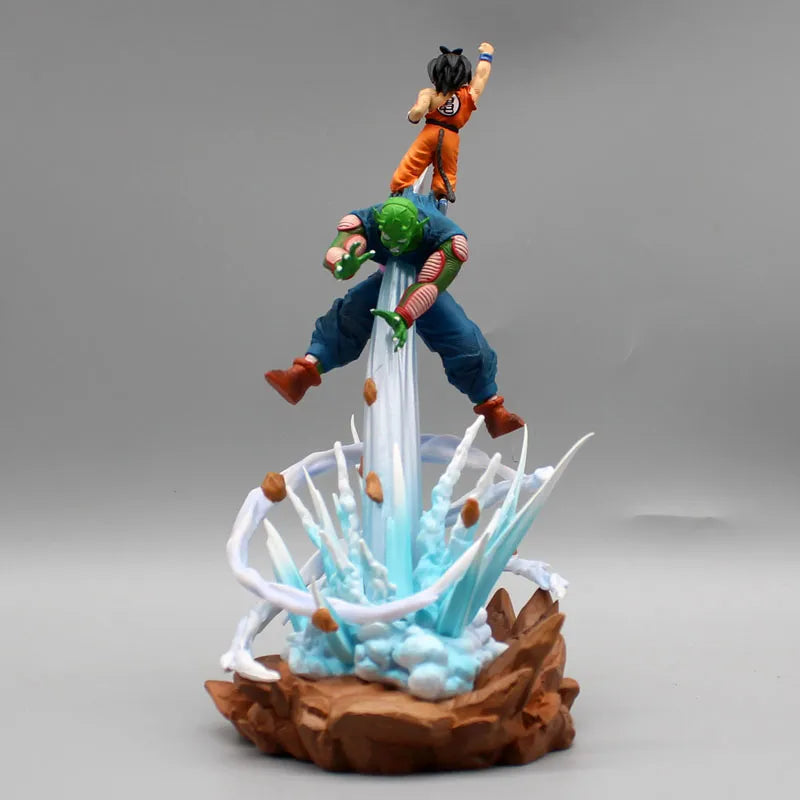 Dragon Ball Z 25cm Son Goku Piccolo Figures Anime Figure Battle Goku Vs Piccolo Pvc Action Figurine Model Collectible Toy Gift