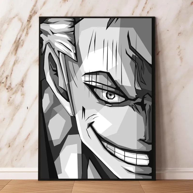 Print On Canvas One Piece Luffy Prints and Prints Wall Art Home Modern Living Room Poster Toys Hanging Children's Bedroom Decor