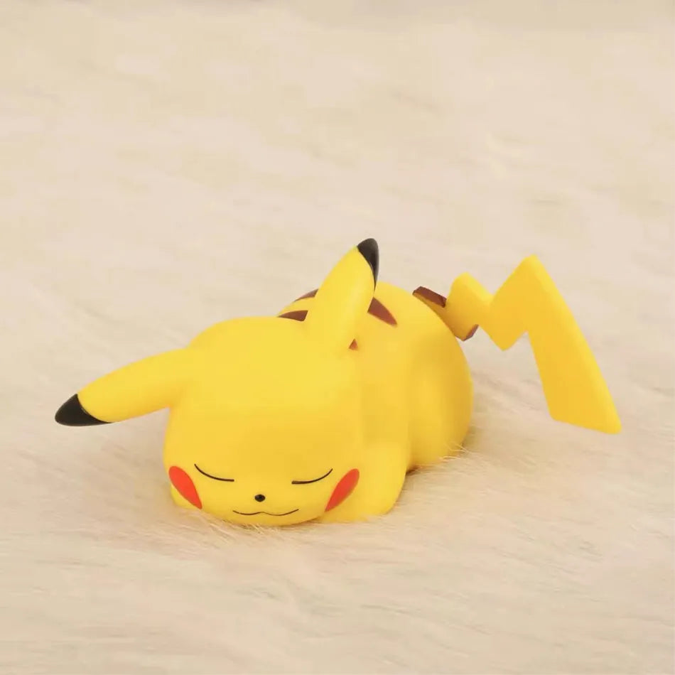 Pokemon Pikachu Night Light Cute Anime Soft Light Bedroom Bedside LED Light Room Decoration Christmas Children's Toy Gift