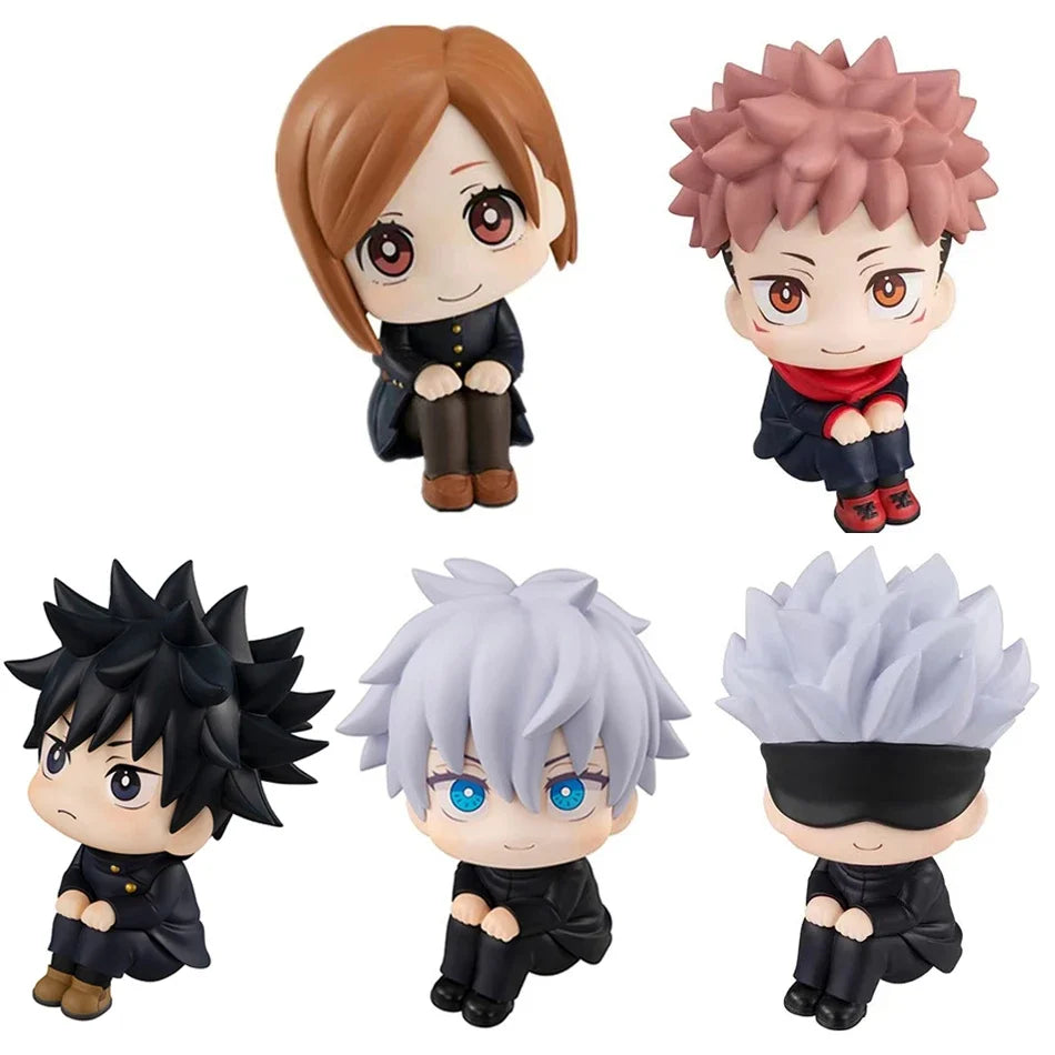 Cartoon Anime Figure Jiu-jitsu Line Diagram Children Toys Knotweed Fushiguro Megumi Action Figures PVC Model Jujutsu Kaisen